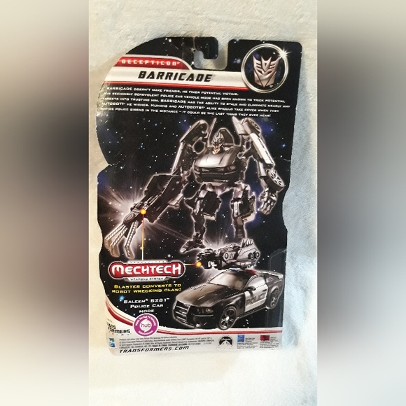 Transformers: Dark of the Moon MechTech Deluxe Weapons system Barricade 2010 - Picture 2 of 13